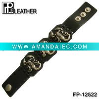 Wholesale Leather bracelet with palms