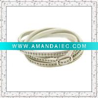 Wholesale hotsales latest design leather bangles and bracelet