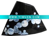 Wholesale Lacquer with mother of pearl inlays pot