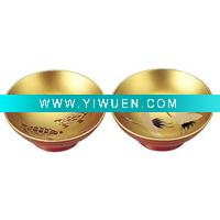 Wholesale VIP Gift Items from JAPAN , Japanese Sake Cup, A two-piece set with gift box, AIZU, "SAKAZUKI TURU KAME"