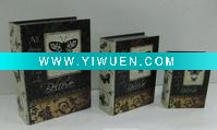Wholesale home decoration book style box