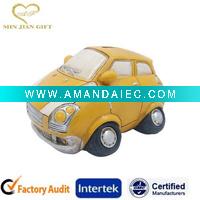 Wholesale car shape polyresin money box