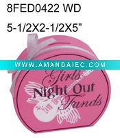 Wholesale wooden handicrafts money box