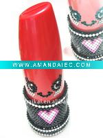 Wholesale Sexy red rouge money box