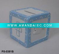 Wholesale Polyresin Baby Head Money Box