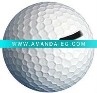 Wholesale 8 inch funny lovely and beautiful balling sports designs golf money saving box