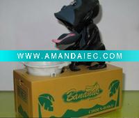 Wholesale Monkey Automated Steal Coin Money Box for promotiona Kid's Gift