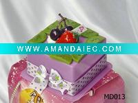 Wholesale artificial cake money saving box