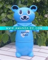 Wholesale ANIMAL SHAPE MONEY POT 7ASST.