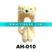 Wholesale Fashion plush animal winter hats, animal hat