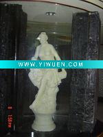 Wholesale beautiful fiberglass lady statue