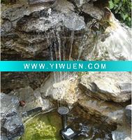 Wholesale Solar Pump Garden Fountain Feature Pond Water Kit H48