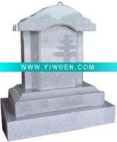 Wholesale chinese grey granite tombstone