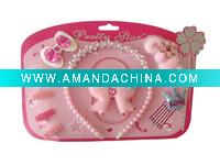Wholesale Fashion Hair Accessories Set In Cardboard
