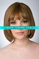 Wholesale short-style bobo human hair wig