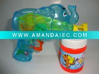 Wholesale lighting bubble gun toy