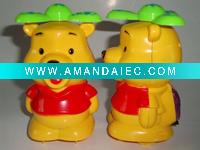 Wholesale screw bear candy toys