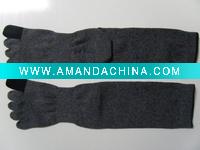 Wholesale cotton toe stocking