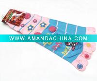 Wholesale 5 toe fashion socks