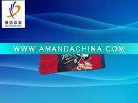 Wholesale Red Men five fingers socks with jacquard