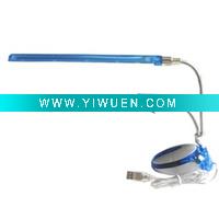 Wholesale Hottest 10 LED USB Light USB Fan UL-005 for PC Laptop Desk Lamp Blue