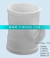 Wholesale pvc pipe fitting(pvc reducing tee)