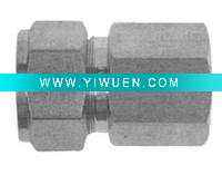 Wholesale stainless steel gauge connector, female connector
