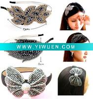 latest rhinestone head band (headband,fashion headbands)