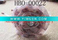 good handmade fabric flower hair band jewelry