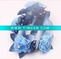 flower hair band with dimond, hair ornament