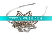 Wholesale metal flower headband