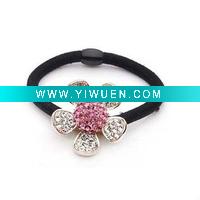 Wholesale Lovely Flower Alloy Elastic Hair Band