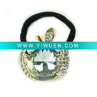 Wholesale Full-jewelled Apple Flower Hair Loop & Elastic Hair Bands