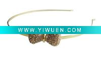 Wholesale rhinestone bow headband