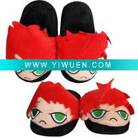 Wholesale Wholesale Naruto Plush Slipper Anime Cosplay Gift F014