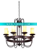 Wholesale Residential wrought iron art chandelier