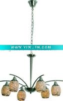 Wholesale modern glass pendant light MD0012-6 chandelier