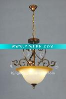Wholesale Bronze single crystal chandelier hallway