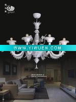Wholesale MD9084-8 Glass chandelier-white
