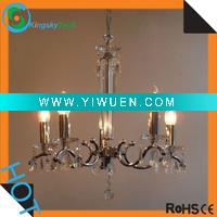 Wholesale Fashinable crystal pendant lamp/chandeliers KS1567P-5CH
