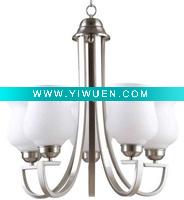 Wholesale moderm chandelier of satin nickel plating