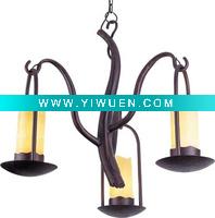 Iron chandelier