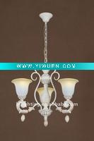 Wholesale Best selling white resin chandelier