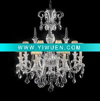 Wholesale Modern crystal glass chandelier MD1106-8+4