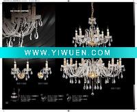 Wholesale Hotel decoration hanging lamp crystal chandelier