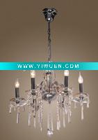 Wholesale Elegant K9 crystal chandelier with chorme color