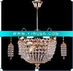 Wholesale Traditional Wrought Iron Arms Crystal Chandelier