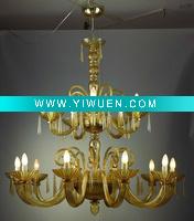 Wholesale glass chandelier MD8009-10+5
