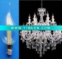 Wholesale Glass housing,smd3020,led crystal lamp,use for hotel chandelier