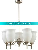 Wholesale European modern chandelier of satin nickel light